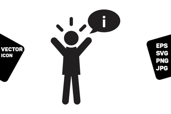 Consultant Icon Vector Male Person Sign: A Practical Asset for Digital and Print Communication