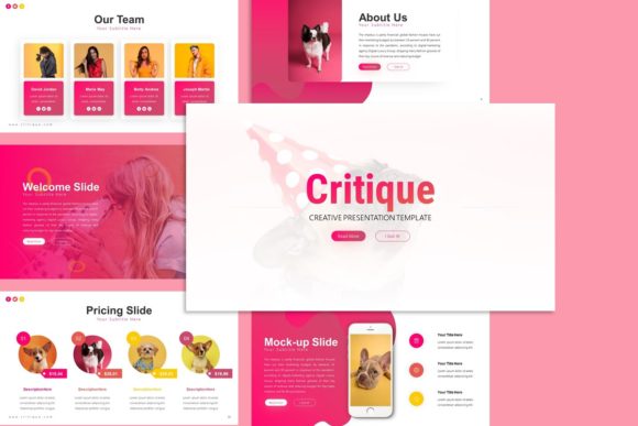 Critique Creative Presentation Template: A Practical Guide