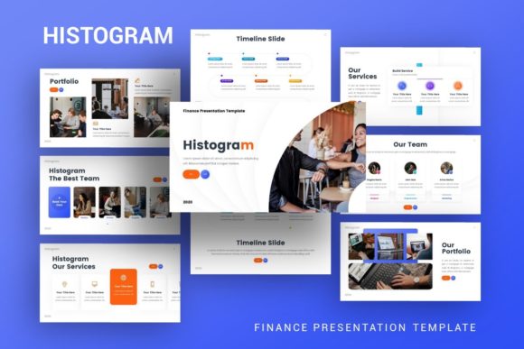 Elevating Financial Narratives with the Hiastogram Presentation Template