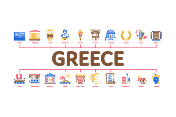 Greece Country History Minimal: Elevating Design with Clean Cultural Aesthetics
