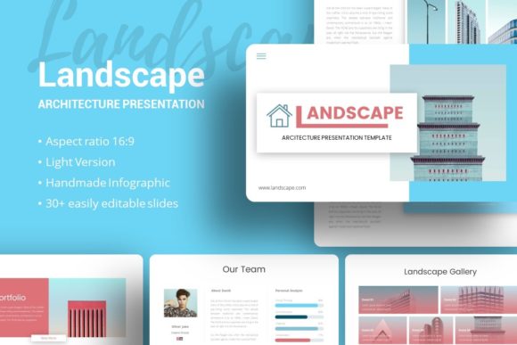 Presentation Template - Landscape: A Versatile Design Tool