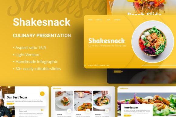 Presentation Template - Shakesnack: A Practical Guide for Modern Visual Communication