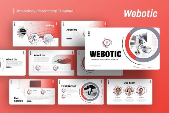 Presentation Template - Webotic: A Strategic Asset for Professional Communication