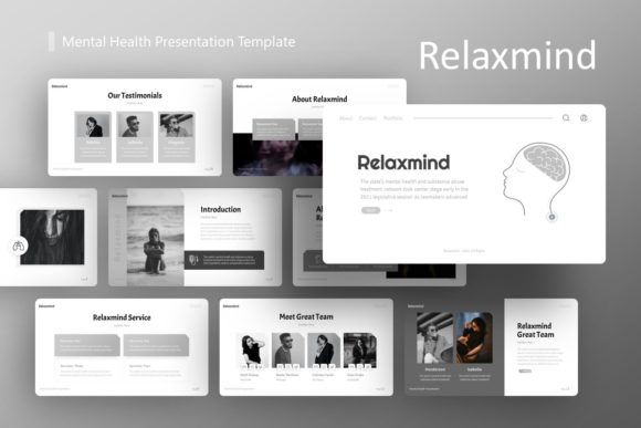 Relaxmind Mental Health Presentation: A Versatile Tool for Visual Communication