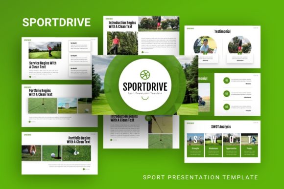 Sportdrive: A Versatile Sport Presentation Template