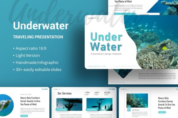 Underwater Presentation Template: Visuals for Any Goal