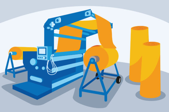 Visualizing Industrial Precision: Leveraging Textile Machinery Industry Vector 01 for Modern Manufacturing Narratives