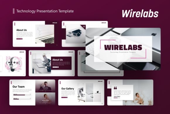 Wirelabs Presentation Template: A Versatile Design Tool
